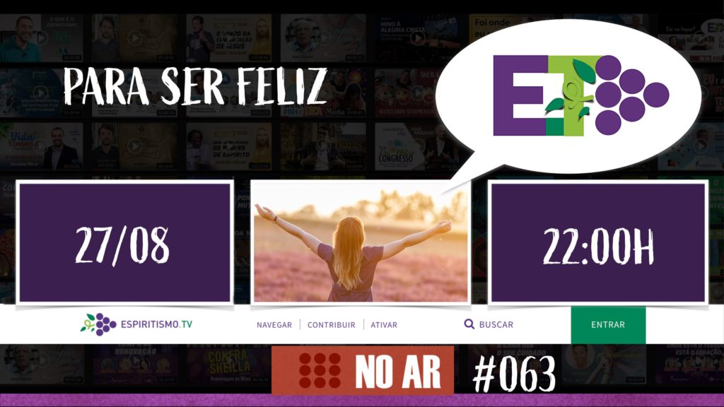 E.TV NOAR | #063 | 27.08.2020 - PARA SER FELIZ 19