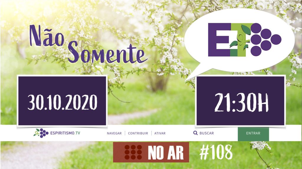 E.TV NO AR | #108 | 30.10.2020 - NÃO SOMENTE 3