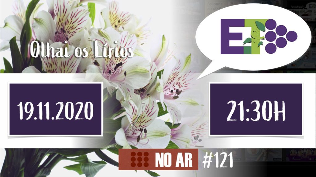 E.TV NO AR | #121 | 19.11.2020 - OLHAI OS LÍRIOS 8