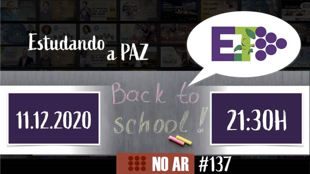 E.TV NO AR | #137 | 11.12.2020 - ESTUDANDO A PAZ 13