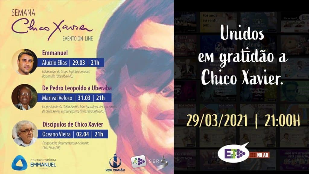 29.03.2021 | SEMANA CHICO XAVIER | ALUÍZIO ELIAS 7