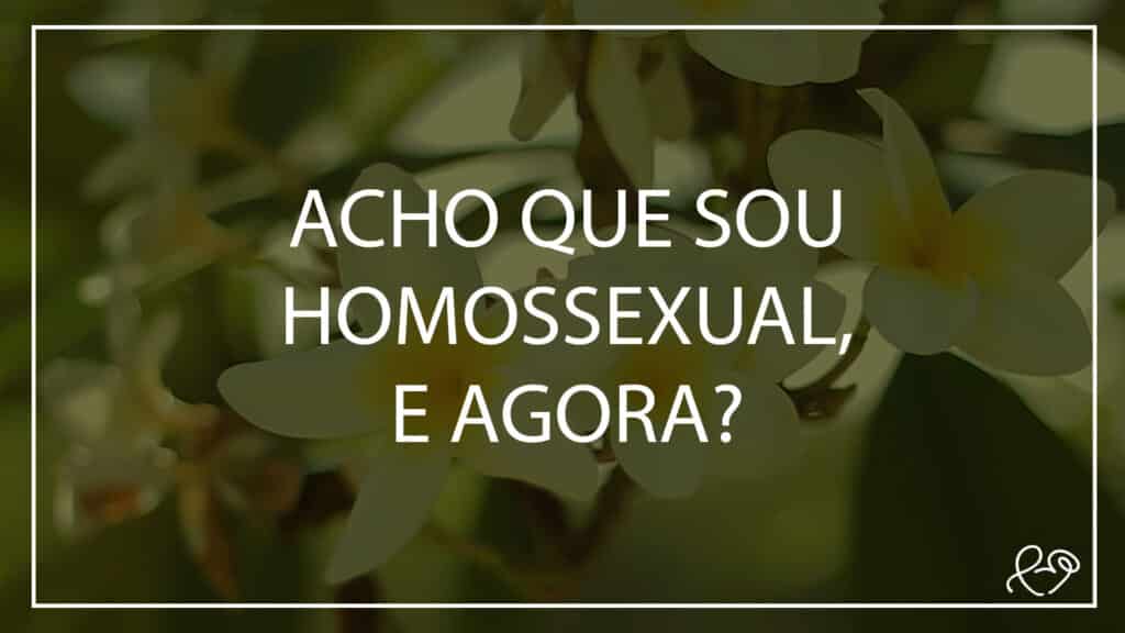 ACHO QUE SOU HOMOSSEXUAL, E AGORA? 14
