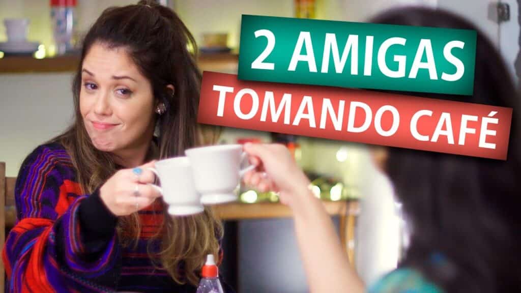 DUAS AMIGAS TOMANDO CAFÉ 12